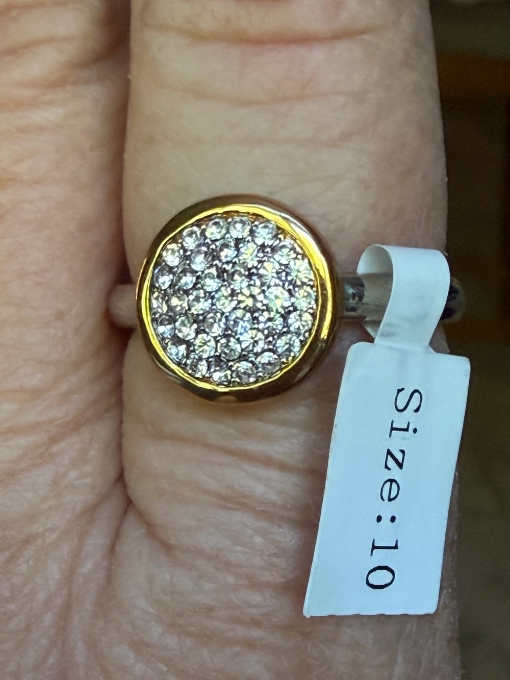 Mixed Metal Ring by Park Lane - Picture 3 of 5